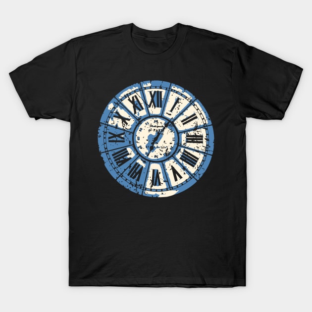 Vintage Clock Dial T-Shirt by jazzworldquest